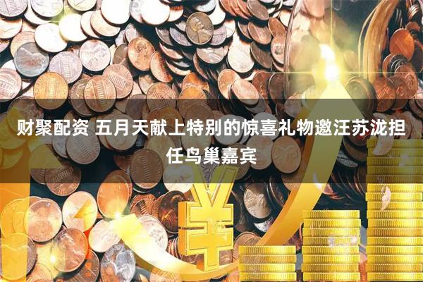 财聚配资 五月天献上特别的惊喜礼物邀汪苏泷担任鸟巢嘉宾