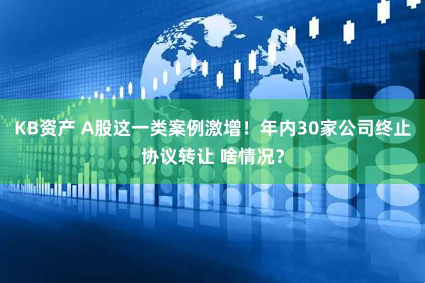KB资产 A股这一类案例激增！年内30家公司终止协议转让 啥情况？