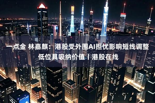 一点金 林嘉麒：港股受外围AI担忧影响短线调整 低位具吸纳价值丨港股在线