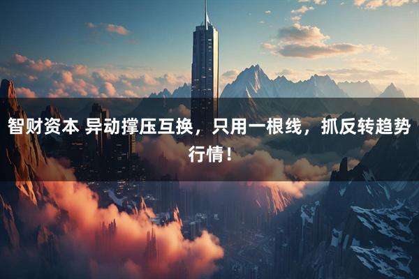 智财资本 异动撑压互换，只用一根线，抓反转趋势行情！